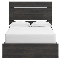 Delmorta Full Panel Bed with Storage