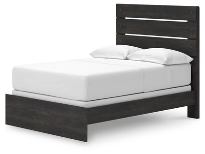 Hollivern Full Panel Bed, Dresser and Mirror
