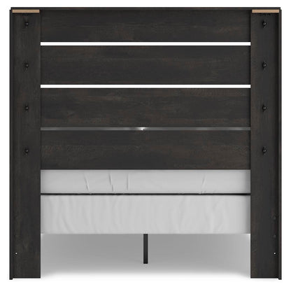 Hollivern Full Panel Bed, Dresser and Mirror
