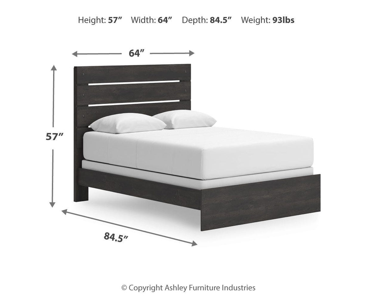 Delmorta Queen Panel Bed
