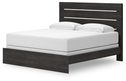 Delmorta King Panel Bed