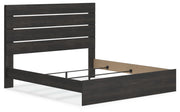 Delmorta King Panel Bed