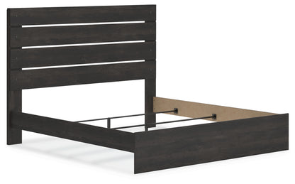 Delmorta King Panel Bed