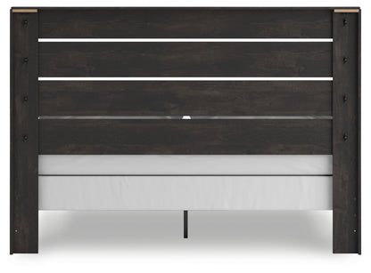 Delmorta King Panel Bed