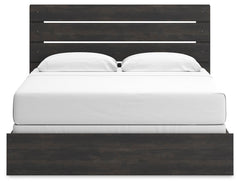Delmorta King Panel Bed