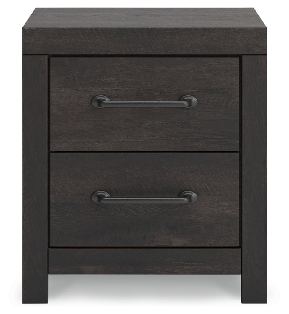 Delmorta Two Drawer Night Stand