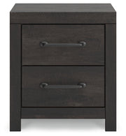 Delmorta Two Drawer Night Stand