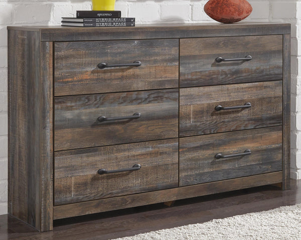 Drystan Full Bookcase Bed, Dresser and Nightstand