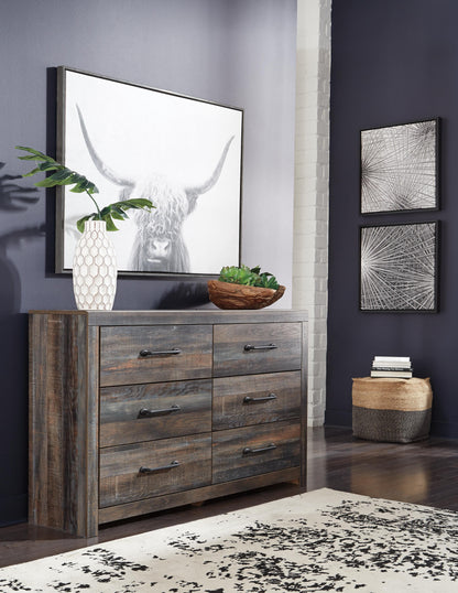 Drystan Full Bookcase Storage Bed and Dresser