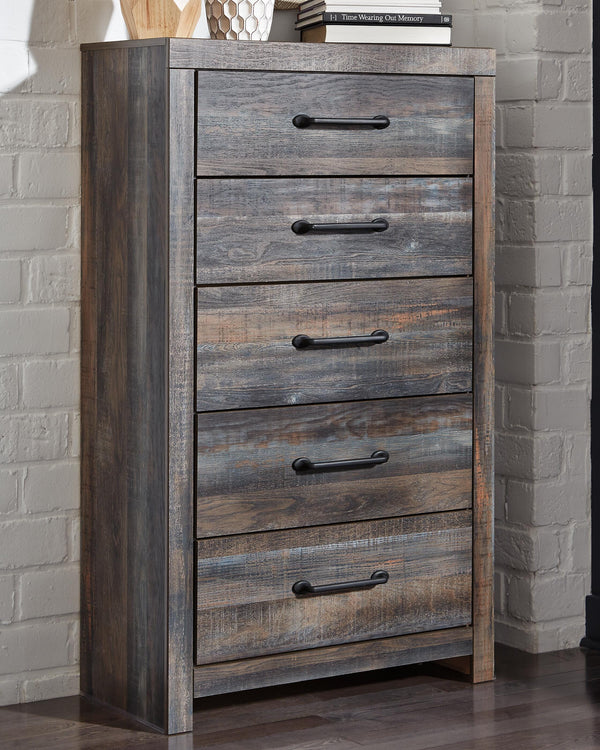 Drystan Full Bookcase Storage Bed and Chest