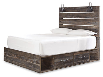 Cama Drystan con 4 cajones de almacenamiento