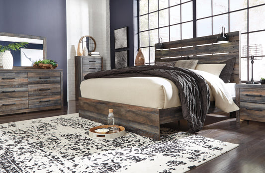 Drystan King Panel Bed