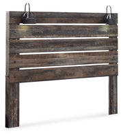 Drystan King Panel Headboard Bed with Mirrored Dresser and Chest