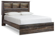 Drystan Queen Bookcase Bed, Dresser, Mirror and Chest