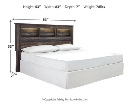 Drystan King/Cal King Bookcase HDBD