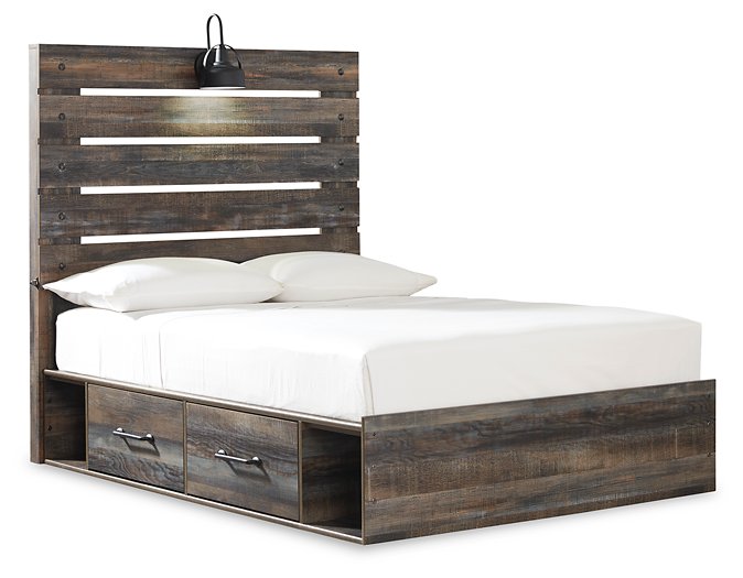Cama Drystan con 4 cajones de almacenamiento