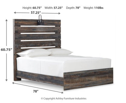 Drystan Full Panel Bed