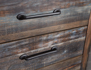 Drystan Queen Bookcase Headboard, Dresser, Mirror and Chest