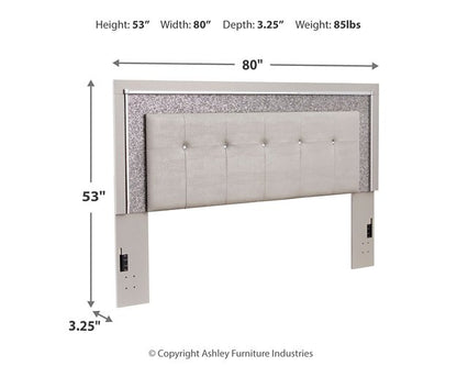 Zyniden Upholstered Bed