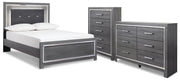 Lodanna Full Panel Bed, Dresser and Chest