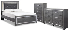 Lodanna Full Panel Bed, Dresser and Chest