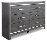 Lodanna Full Panel Storage Bed and Dresser