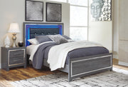 Lodanna Queen Panel Bed with Mirrored Dresser, Chest and Nightstand