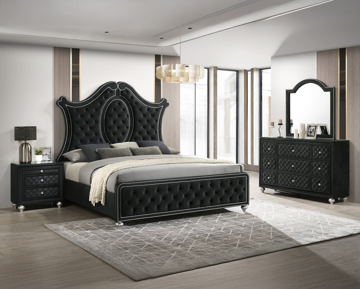 Cameo Dresser - Black