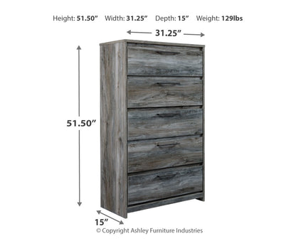 Baystorm Five Drawer Chest