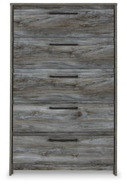 Baystorm King Panel Bed, Dresser, Mirror, Chest and Nightstand