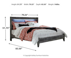 Baystorm King Panel Bed