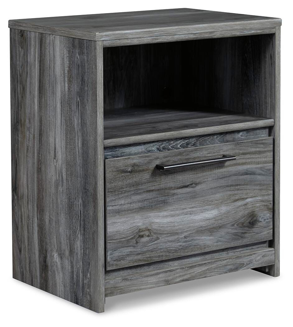Baystorm King Panel Bed, Dresser, Mirror, Chest and Nightstand