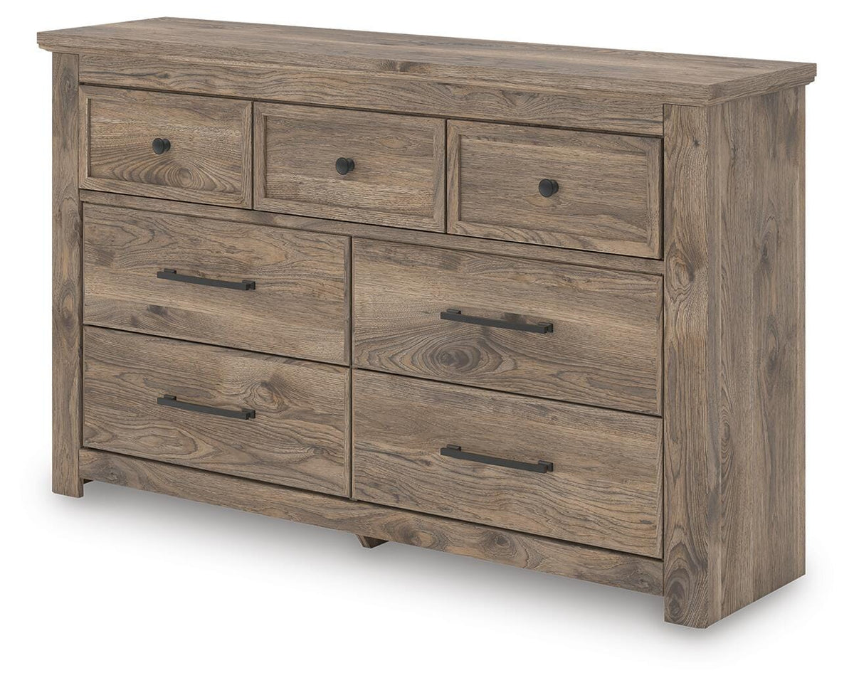 Keithland Queen Panel Bed, Dresser and Nightstand