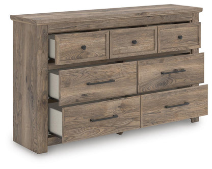 Keithland Queen Panel Bed, Dresser and Nightstand