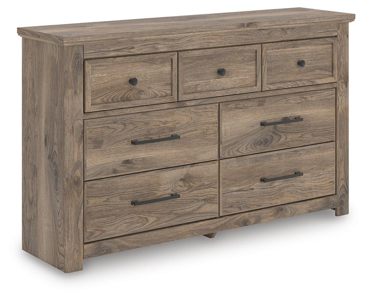 Keithland Queen Panel Bed, Dresser and Nightstand
