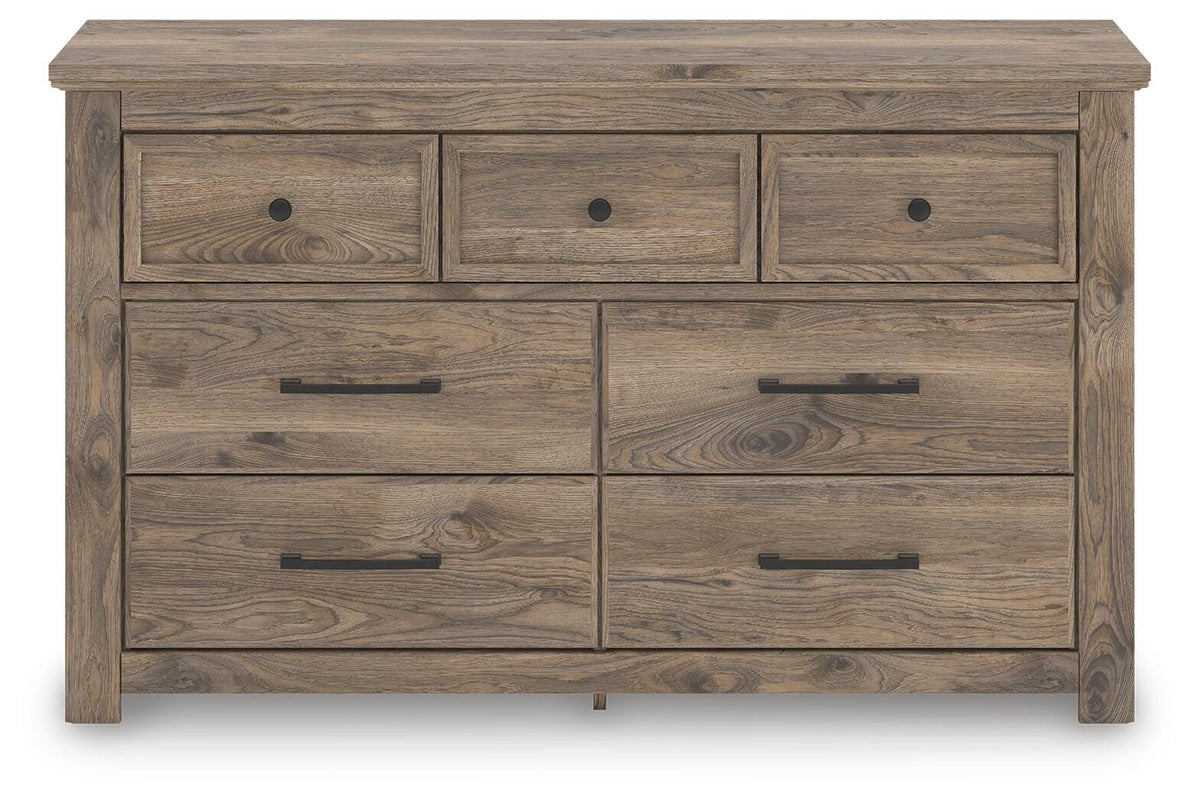 Keithland Queen Panel Bed, Dresser and Nightstand