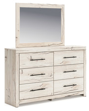 Lawroy Queen Panel Bed, Dresser, Mirror and Chest