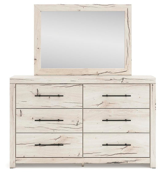 Lawroy Queen Panel Storage Bed, Dresser, Mirror and Nightstand