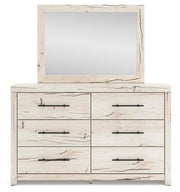 Lawroy Queen Panel Bed, Dresser, Mirror and Nightstand