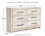 Lawroy Six Drawer Dresser