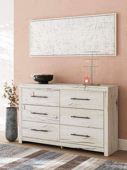 Lawroy Full Panel Headboard, Dresser and Mirror