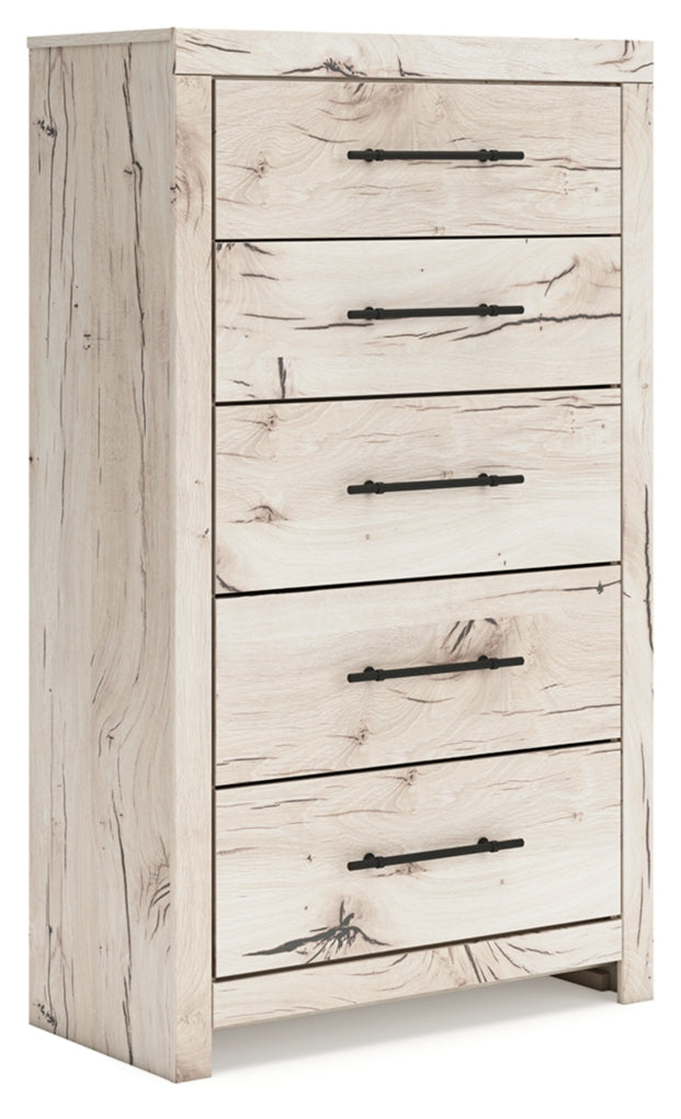 Lawroy Full Panel Headboard, Dresser, Mirror, Chest and Nightstand