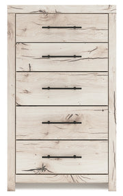 Lawroy King Panel Headboard, Dresser, Mirror and Chest