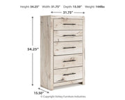 Lawroy Five Drawer Chest