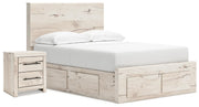 Lawroy Full Storage Bed and Nightstand