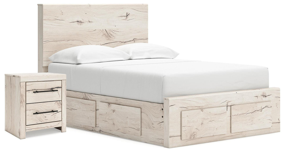 Lawroy Full Storage Bed and Nightstand