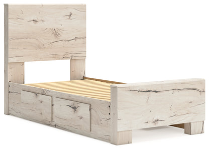 Lawroy Twin Panel Bed with Storage