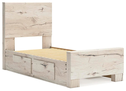 Lawroy Twin Panel Bed with Storage