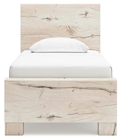 Lawroy Twin Panel Bed, Dresser and Mirror