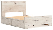 Lawroy Full Panel Bed with Storage
